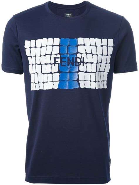 fendi men's t shirt uk|fendi men's printed t shirts.